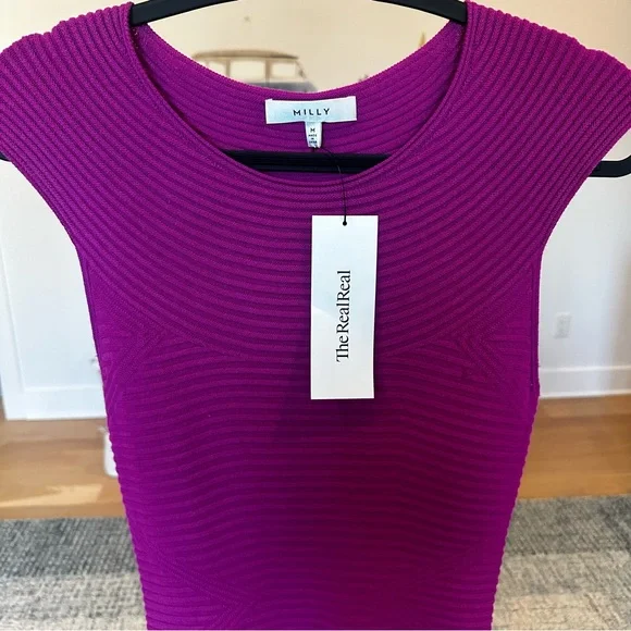 Milly Purple/Fuschia A-Line Dress - Read Description - Picture 6 of 10